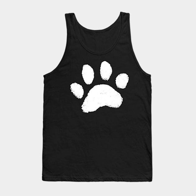 Paw Print Tank Top by FoxShiver